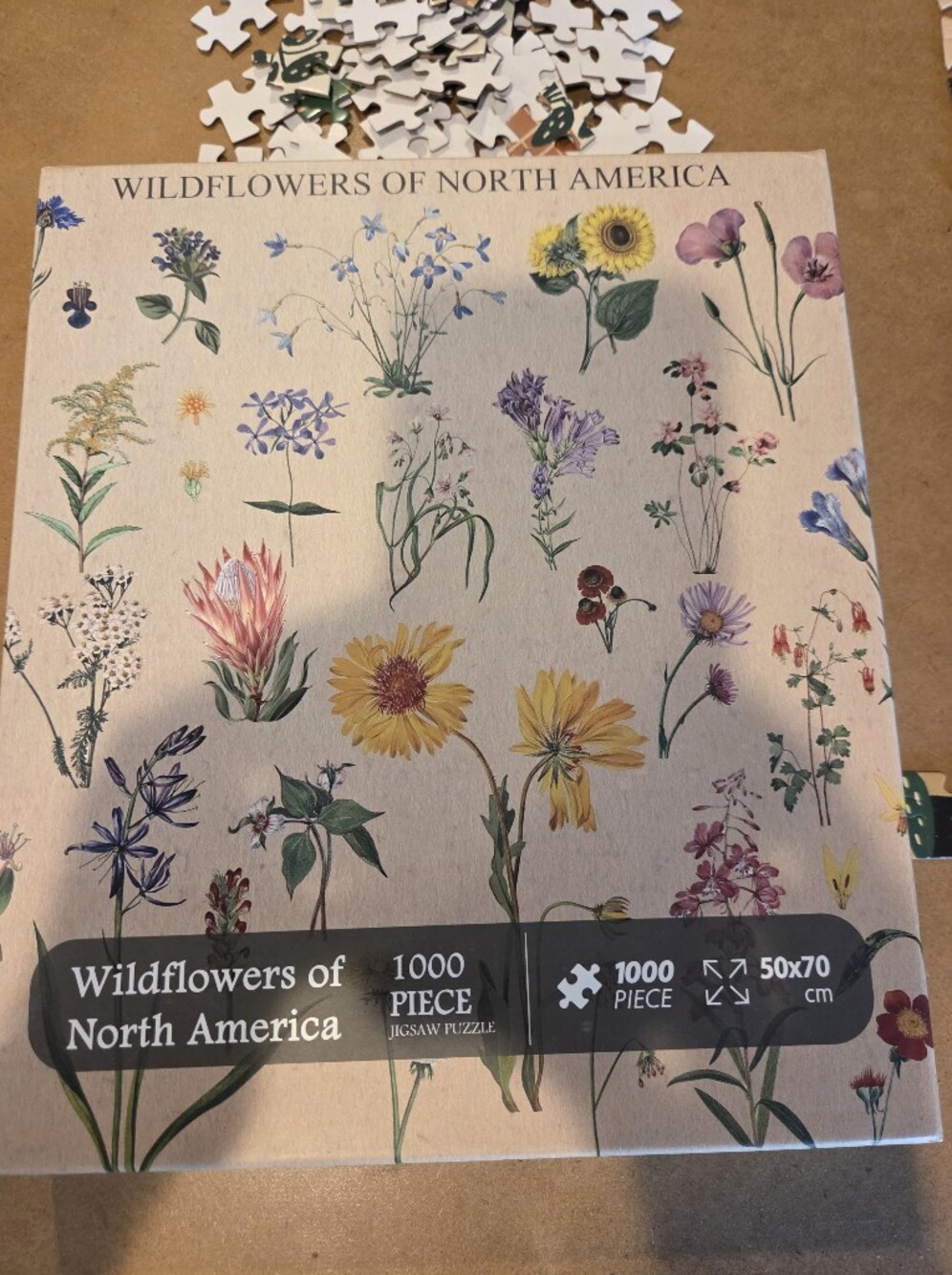 Wildflowers Of North America 1,000 Piece Puzzle